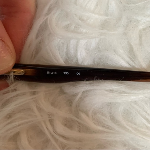 SOLD!! Calvin Klein eyeglass frames, brown horn color, NEW, Style #CK 5728 - Picture 5 of 9